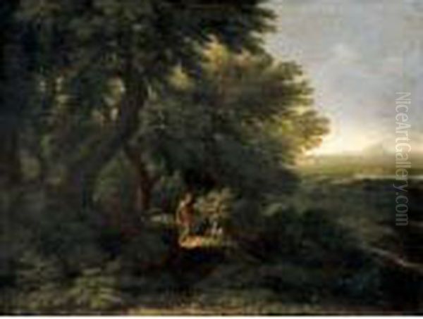 - Oil Painting by Gaspard Dughet