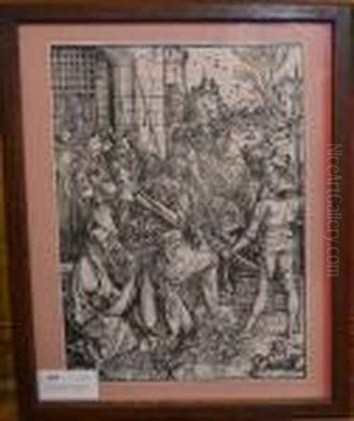 Troligen Sent Avdrag Fran Orginalstock Oil Painting by Albrecht Durer