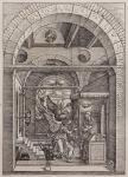 The Annunciation Oil Painting by Albrecht Durer