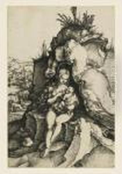 The Penance Of St 
John Chrysostom Oil Painting by Albrecht Durer