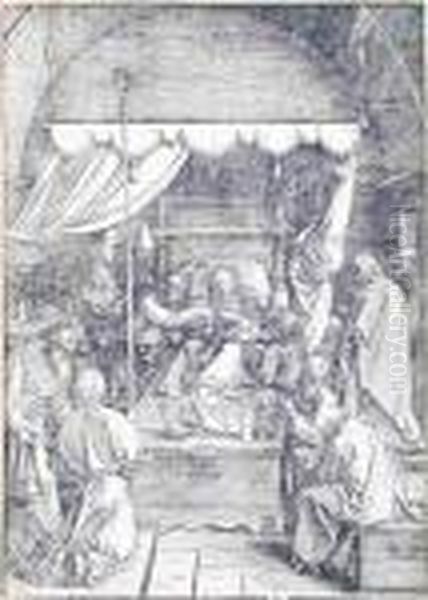 Der
Tod Mariens Oil Painting by Albrecht Durer