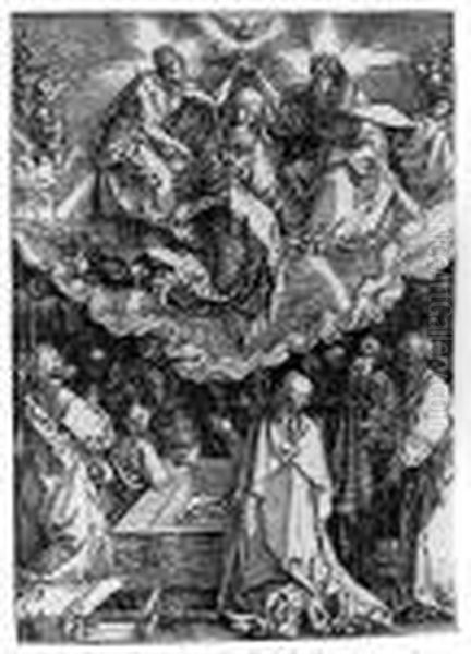 The Life Of The Virgin: Eight Plates Oil Painting by Albrecht Durer