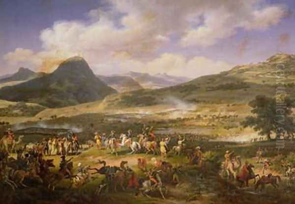 Battle of Mount Thabor 3 Oil Painting by Louis Lejeune