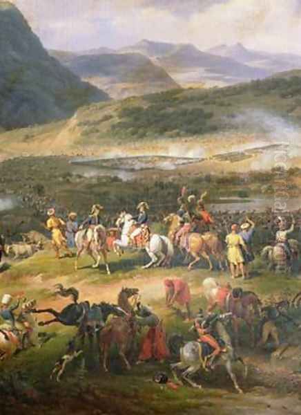 Battle of Mount Thabor Oil Painting by Louis Lejeune