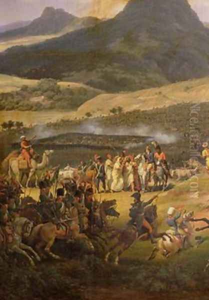 Battle of Mount Thabor 2 Oil Painting by Louis Lejeune