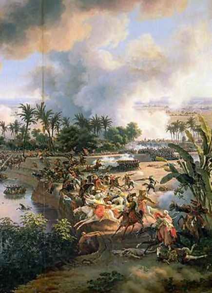 Battle of the Pyramids 2 Oil Painting by Louis Lejeune
