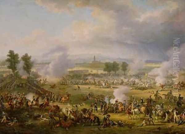 The Battle of Marengo Oil Painting by Louis Lejeune