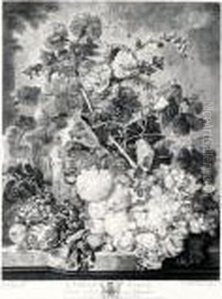 A Flower Piece
A Fruit Piece Oil Painting by Richard Earlom