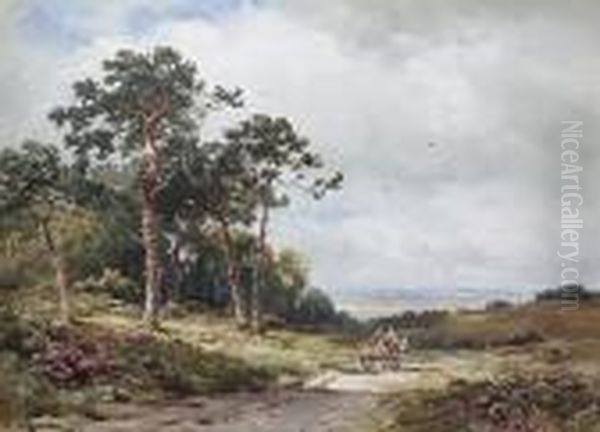 The Road Through The Woods Oil Painting by Wycliffe Egginton