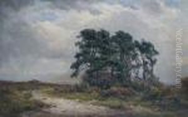 Haldon Hill Oil Painting by Wycliffe Egginton