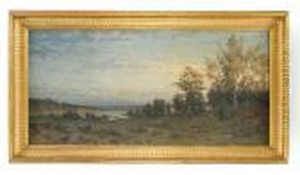 Utsikt Fran Stockholms Skargard Oil Painting by Per Ekstrom