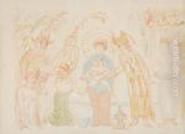 La Circoncision Oil Painting by James Ensor