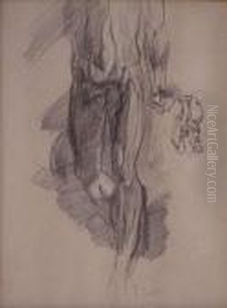 Croquis Pour Un Tableau Oil Painting by James Ensor