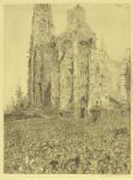 La Cathedrale. Ii
Eme Oil Painting by James Ensor