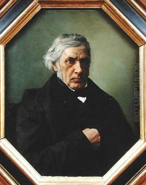 Portrait of Victor Cousin 1792-1867 Oil Painting by Henri Lehmann