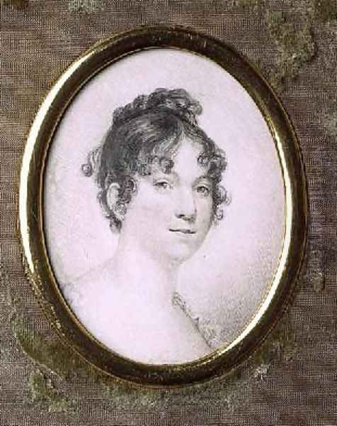 Dolley Madison 1768-1849 Oil Painting by Thomas Christian Lubbers