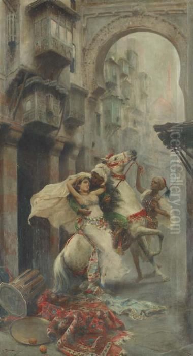 The Abduction Oil Painting by Fabbio Fabbi