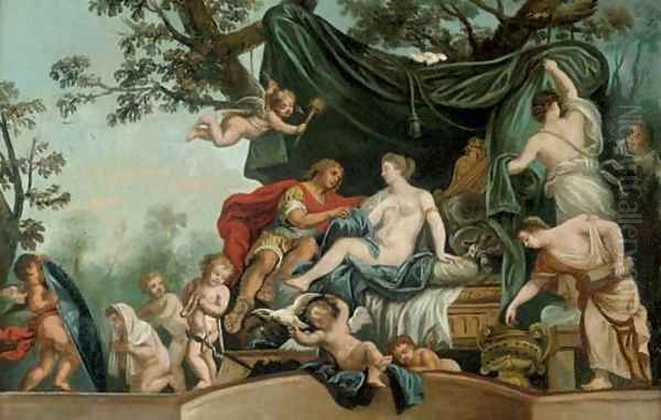 Venus and Mars Oil Painting by Gerard de Lairesse