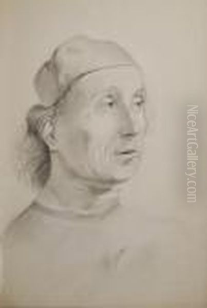 Ritratto Di Uomo Rinascimentale Oil Painting by Giovanni Fattori