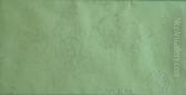 Soldati Acavallo Oil Painting by Giovanni Fattori