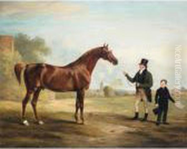 Norton Oil Painting by John Snr Ferneley