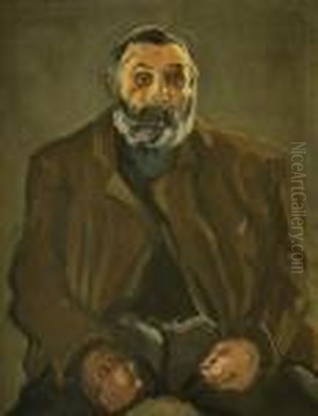 Zebrak Oil Painting by Emil Filla