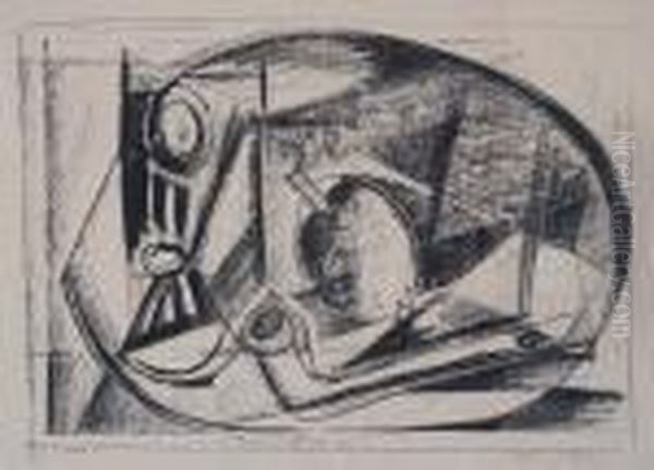 Untitled Oil Painting by Emil Filla