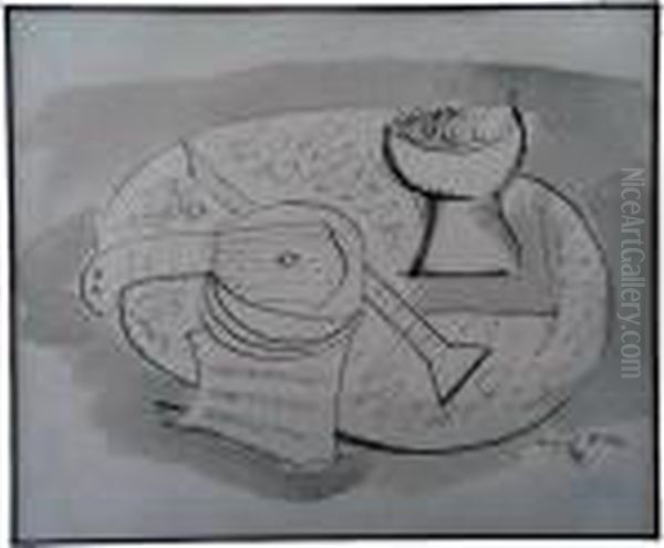 Untitled Oil Painting by Emil Filla