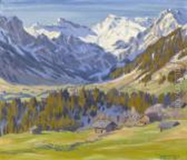 Ein Klarer Morgen Oil Painting by Waldemar Fink