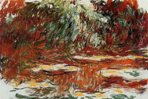 The Water Lily Pond4 Oil Painting by Claude Oscar Monet