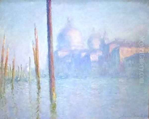 Grand Canal Venice Oil Painting by Claude Oscar Monet