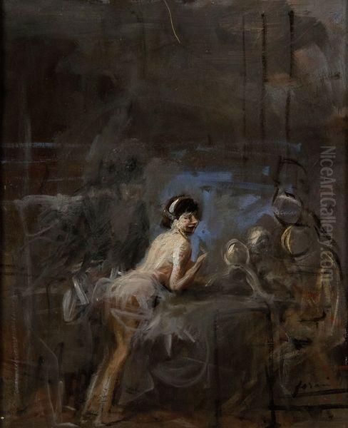 La Petite Danseuse Oil Painting by Jean-Louis Forain