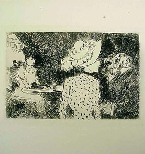 Danseuses Dans Leur Loge; A 
Bullier; L'ambulante; Lesfolies-bergere (guerin 7; 11; 18; 20) Oil Painting by Jean-Louis Forain