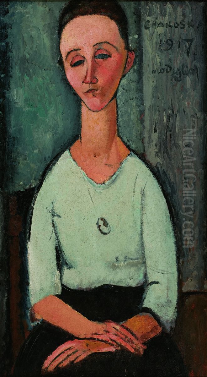 Chakoska Oil Painting by Amedeo Modigliani
