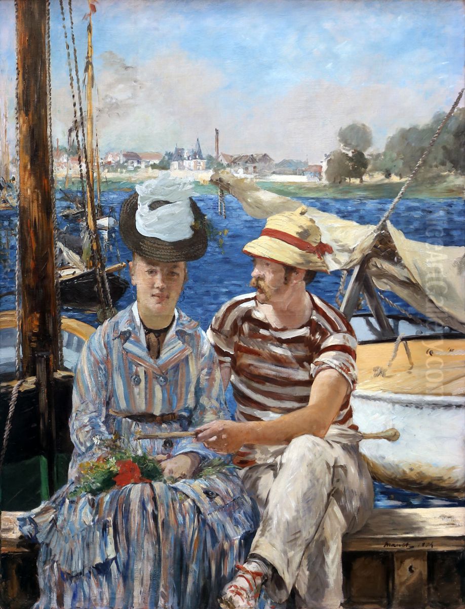Argenteuil Oil Painting by Edouard Manet