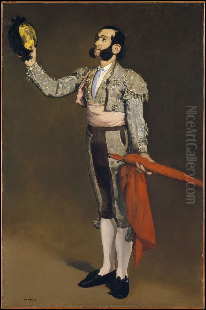 A Matador Oil Painting by Edouard Manet
