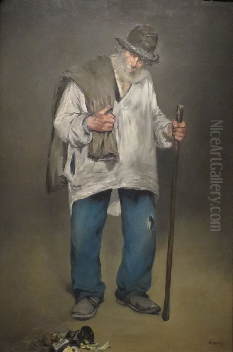 The Ragpicker Oil Painting by Edouard Manet