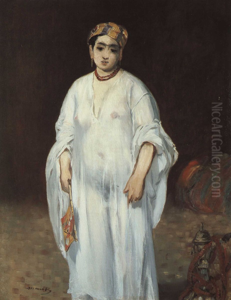 La Sultane Oil Painting by Edouard Manet