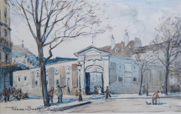 La Maternite, Hospital Paris Oil Painting by Frank Myers Boggs