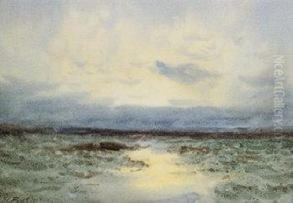 View Of Connemara Oil Painting by William Percy French