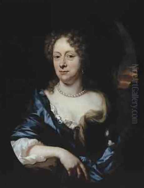 Portrait of Helena van Heuvel 1677 Oil Painting by Nicolaes Maes