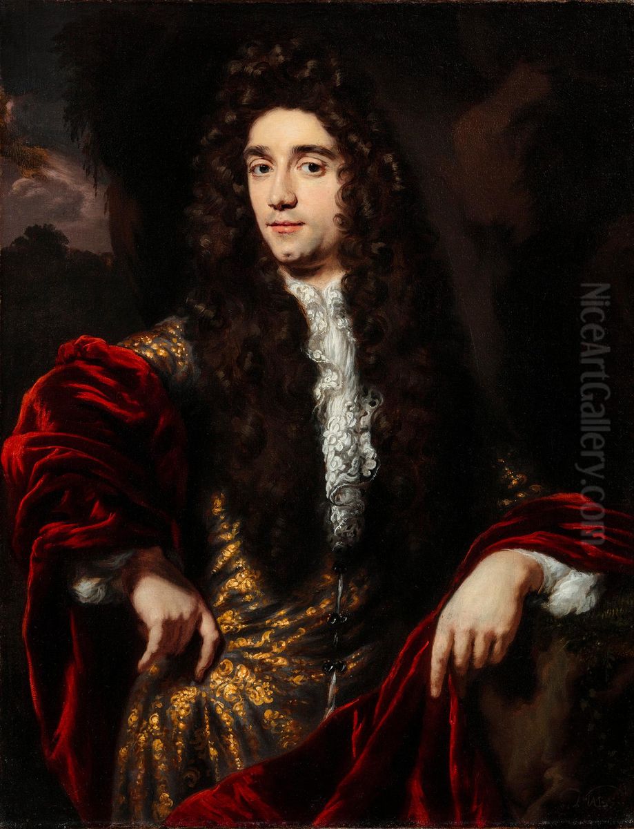 Portrait of a man Oil Painting by Nicolaes Maes