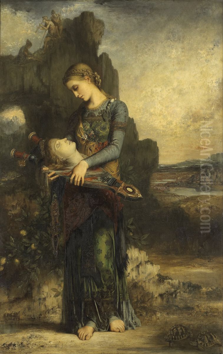 Orpheus Oil Painting by Gustave Moreau
