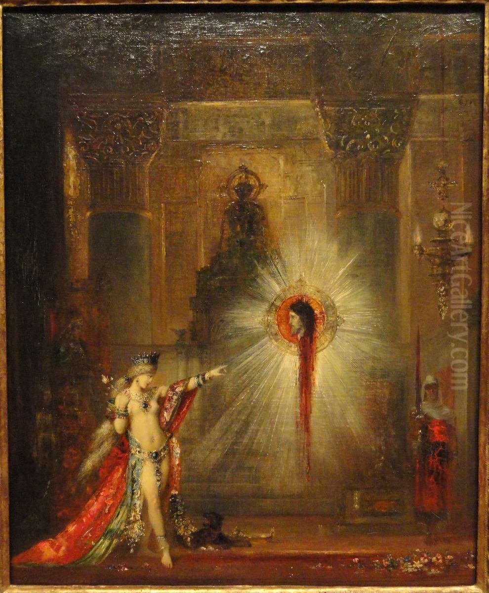 The Apparition Oil Painting by Gustave Moreau