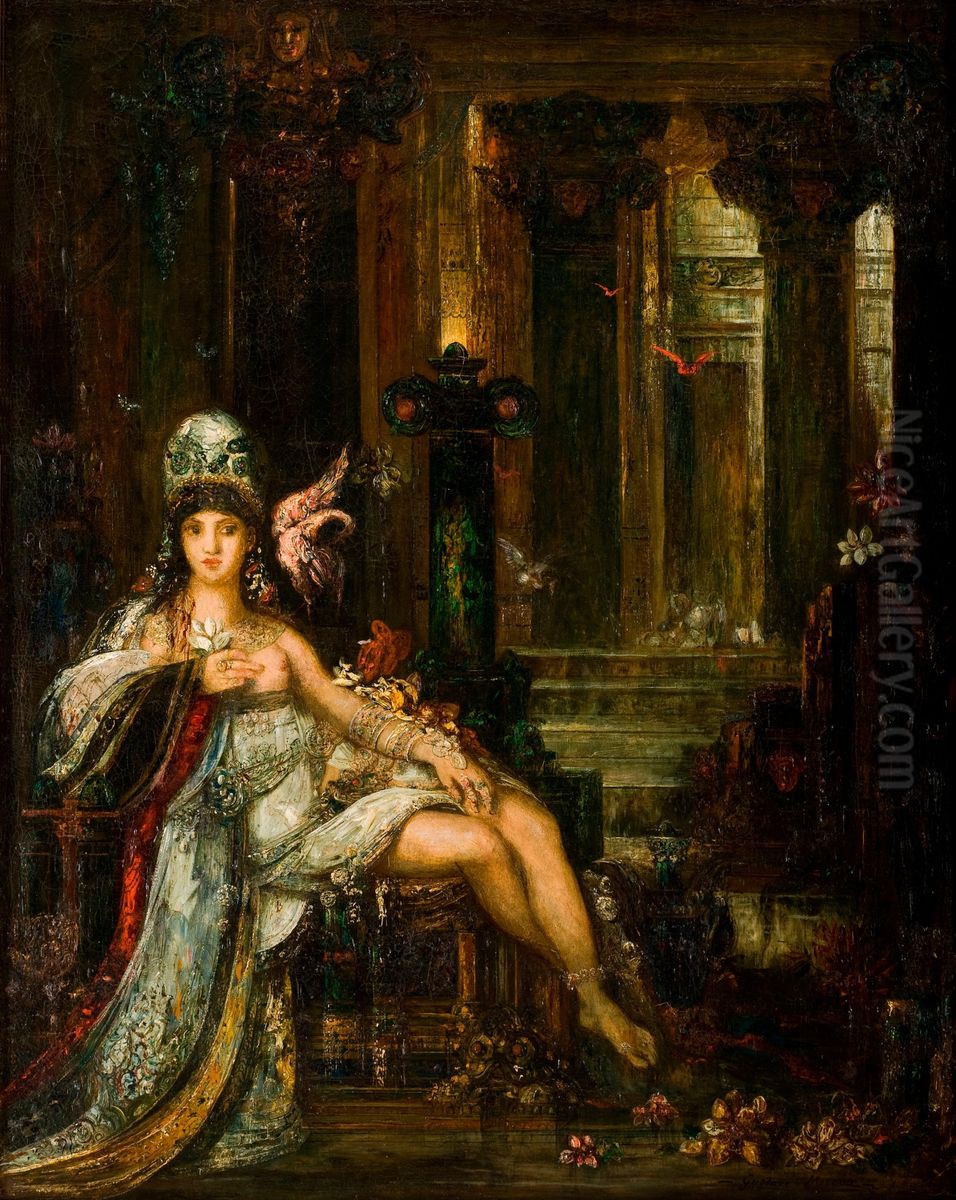 Dalila Oil Painting by Gustave Moreau