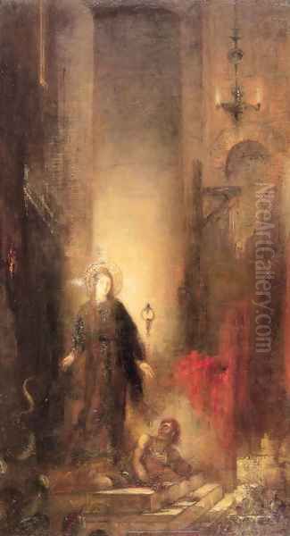 Saint Margaret Oil Painting by Gustave Moreau