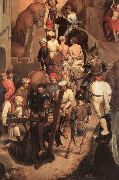 Scenes from the Passion of Christ (detail-6) 1470-71 Oil Painting by (manner of) Memling, Hans