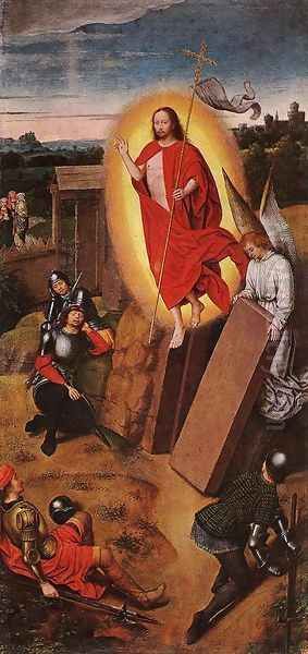 Resurrection Oil Painting by (manner of) Memling, Hans