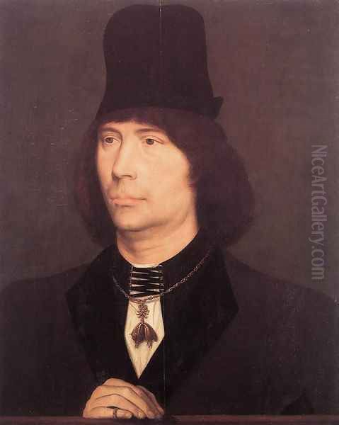 Portrait of Anthony of Burgundy 1467-70 Oil Painting by (manner of) Memling, Hans
