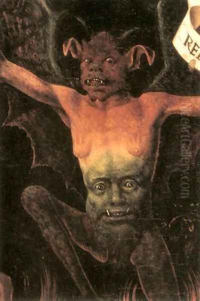 Triptych of Earthly Vanity and Divine Salvation (detail) 2 Oil Painting by (manner of) Memling, Hans